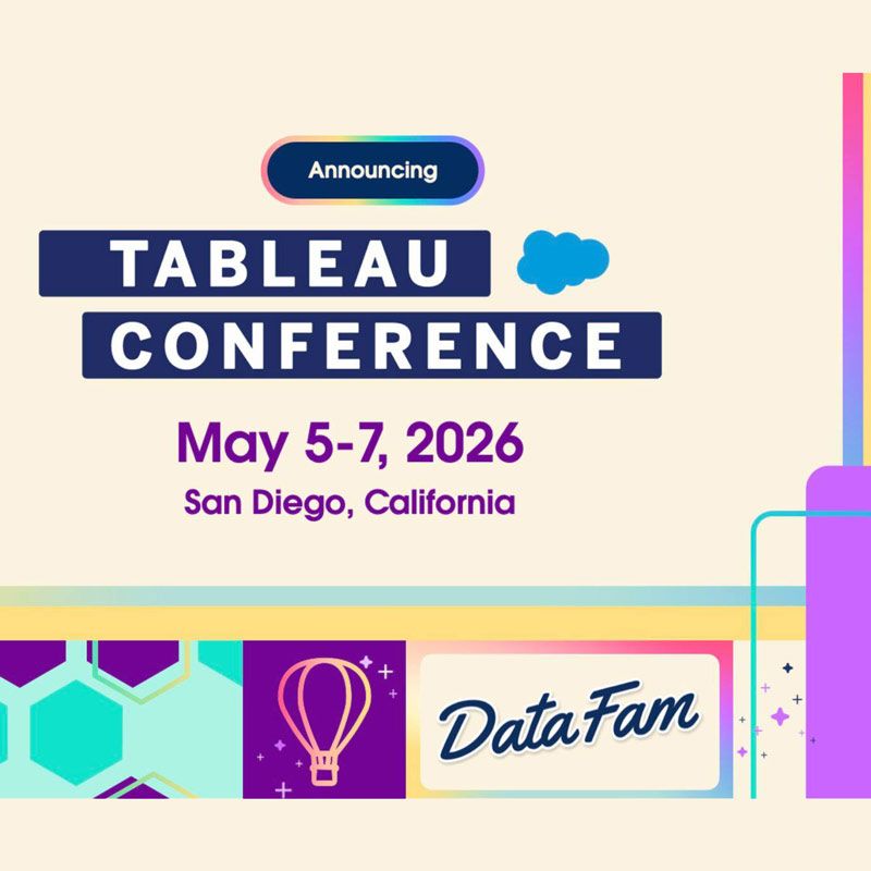 The Tableau Conference 2026 (TC26) will take place May 5–7, 2026 at the San Diego Convention Center. Hosted by Salesforce, it is the largest annual gathering of the Tableau DataFam, bringing together thousands of data professionals, analysts, and business leaders.