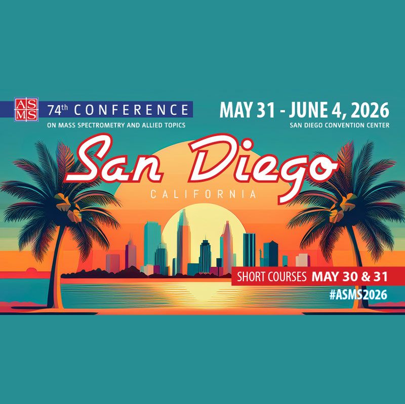 The 74th ASMS Conference on Mass Spectrometry and Allied Topics (ASMS 2026) will take place May 31–June 4, 2026 at the San Diego Convention Center, California, USA. Organized by the American Society for Mass Spectrometry (ASMS), it is the leading global forum for mass spectrometry research and applications.