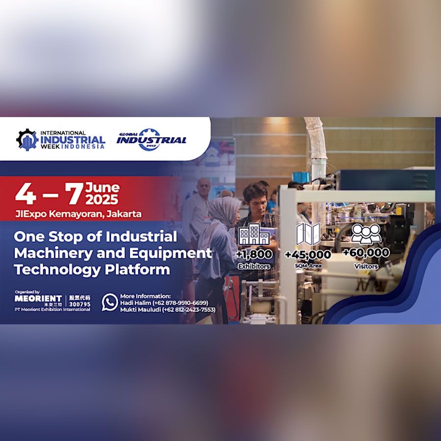 INTERNATIONAL INDUSTRIAL WEEK 2025 The highly anticipated Jakarta International Industry Week 2025 (referred to as: Indonesia Industry Week) will be held at the Jakarta International Exhibition Center on June 4-7, 2025! 