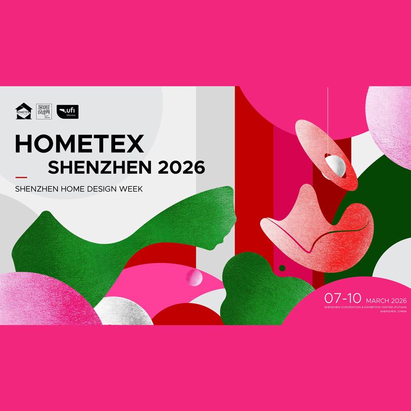 The HOMETEX Shenzhen 2026 will take place from March 7–10, 2026 at the Shenzhen Convention & Exhibition Center (Futian), China. It is Asia’s largest and most comprehensive trade fair for home textiles and interior furnishings, spanning over 100,000 sqm and featuring 800+ exhibitors from around the world.