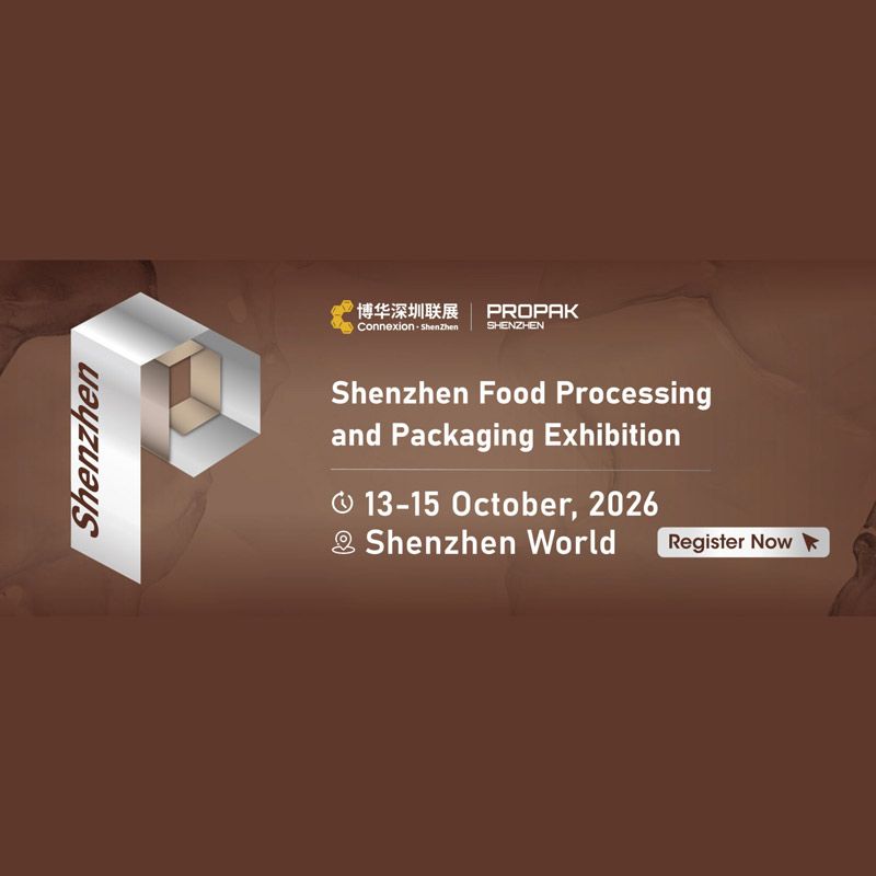 The ProPak Shenzhen 2026 will be held from October 13–15, 2026 at the Shenzhen World Convention & Exhibition Center (Bao’an New Hall), China, organized by Shanghai Sinoexpo Informa Markets International Exhibition Co., Ltd.. It is a key trade fair for food processing and packaging in Shenzhen and the Greater Bay Area.