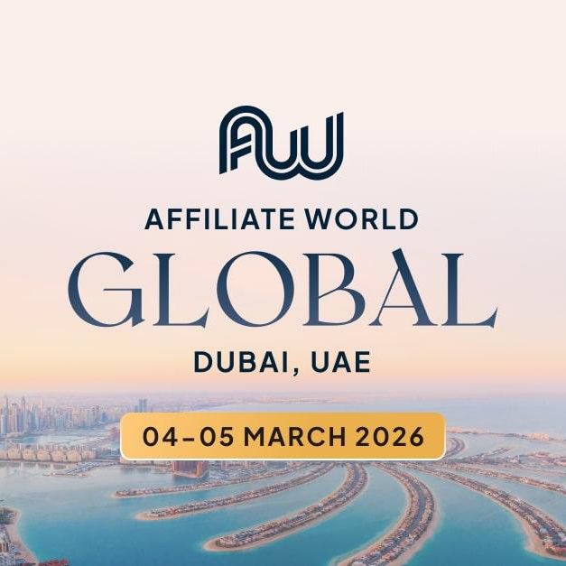 Affiliate World Dubai 2026 งานประชุมด้าน การตลาดแบบแอฟฟิลิเอตและอีคอมเมิร์ซระดับโลก จะจัดขึ้นระหว่างวันที่ 4–5 มีนาคม 2569 ณ Dubai World Trade Center เมืองดูไบ ประเทศสหรัฐอาหรับเอมิเรตส์ โดยมีผู้เข้าร่วมกว่า 7,000 คนจาก 110 ประเทศ รวมถึงผู้เชี่ยวชาญด้าน Affiliate, ผู้ลงโฆษณา, แพลตฟอร์มเทคโนโลยี และแบรนด์อีคอมเมิร์ซ