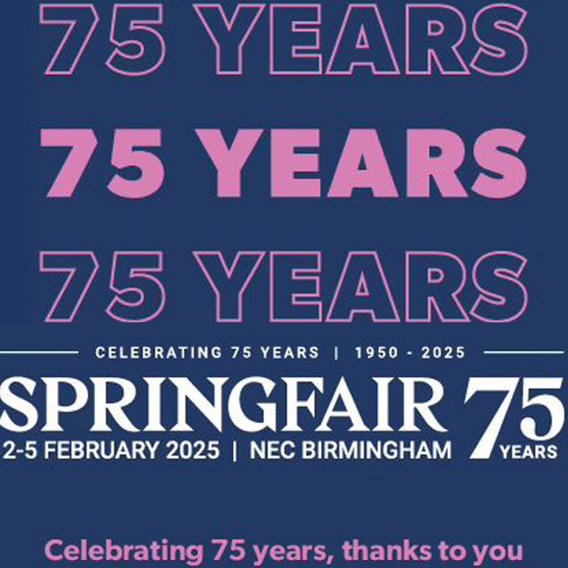 Spring Fair 2025 Spring Fair is the UK's largest marketplace for wholesale Home, Gift, Fashion and Everyday products.