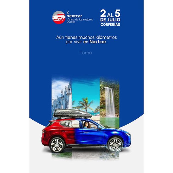 The NEXTCAR 2026 exhibition will be held from July 2–5, 2026 at Corferias – Centro de Convenciones, Bogotá, Colombia. It is the leading trade fair dedicated to the used car market, reflecting the growing demand in Latin America.