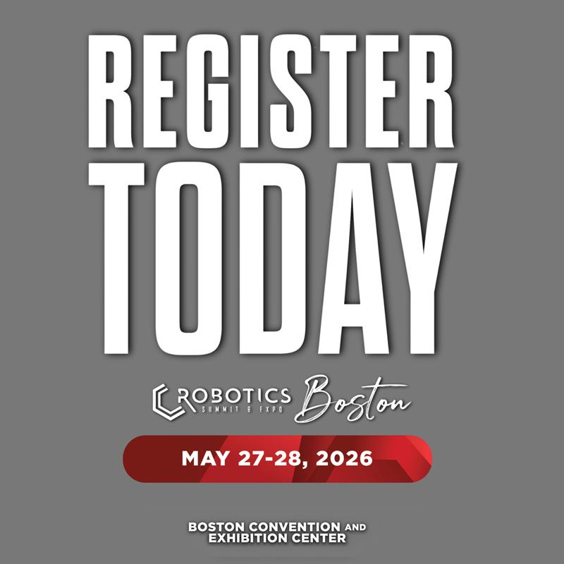 The Robotics Summit & Expo 2026 will take place on May 27–28, 2026 at the Boston Convention and Exhibition Center, Boston, MA. Organized by MassRobotics, the event is expected to draw more than 6,000 attendees from across aerospace, healthcare, logistics, manufacturing, and defense industries.
