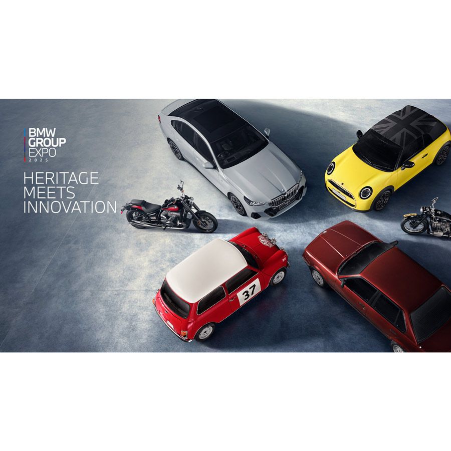 เตรียมเดินทางย้อนเวลาผ่านประวัติศาสตร์อันยาวนานของ BMW, MINI และ BMW MOTORRAD และสัมผัสรถยนต์ในตำนาน ที่ยกขบวนมาจัดแสดงบนพื้นที่แห่งประสบการณ์สุดเอ็กซ์คลูซีฟ พร้อมข้อเสนอพิเศษมากมาย