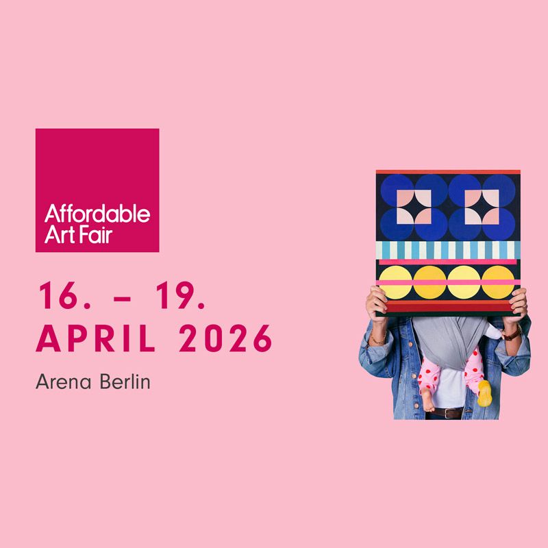 Affordable Art Fair Berlin 2026 will take place from 16–19 April 2026 at Arena Berlin (Eichenstraße 4, 12435 Berlin), marking the third edition of the fair in the German capital. The event continues its mission of democratizing the art world, making contemporary art accessible to everyone.