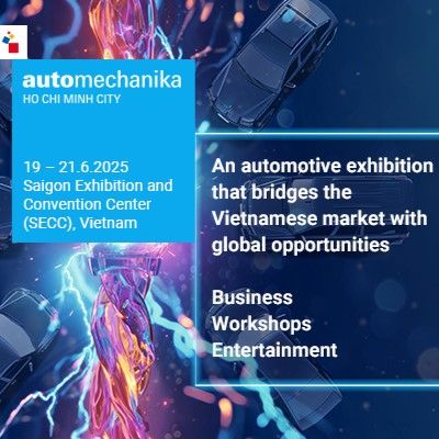 Automechanika Ho Chi Minh City 2025 will be held on 19 – 21 June 2025 acting as a two-way gateway between the Vietnamese automotive market and the global landscape. It will connect participants across the entire automotive value chain from OEMs to the aftermarket and from production processes to finished products.