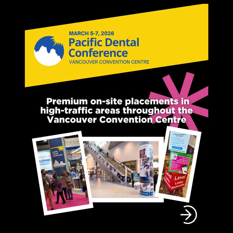 The Pacific Dental Conference 2026 (PDC 2026) will take place on March 5–7, 2026 at the Vancouver Convention Centre, Canada. Recognized as one of North America’s largest and most influential dental events, it attracts 14,000+ attendees including dentists, hygienists, specialists, and industry professionals.
