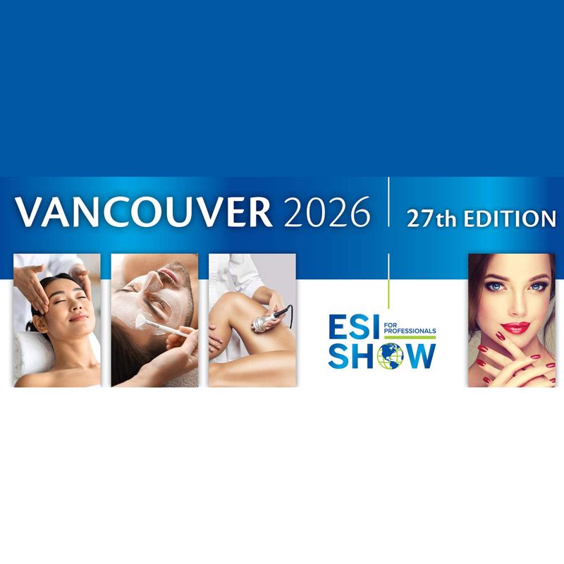 The ESI Show Vancouver 2026 will be held on March 8–9, 2026 at the Vancouver Convention Centre. It is one of Canada’s leading trade shows for esthetics, spa, hair, makeup, nails, and medical esthetics, featuring 100+ exhibitors and attracting 8,000+ visitors.