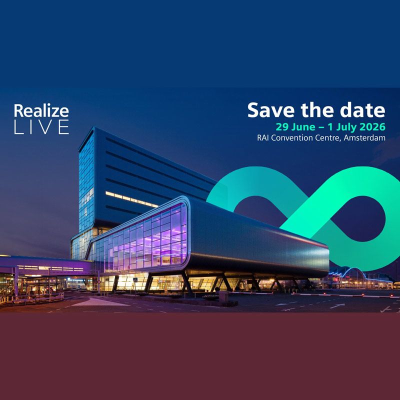 Realize LIVE Europe 2026 will be held at RAI Amsterdam Convention Centre from June 29–July 1, 2026. The event brings together industry leaders, engineers, and innovators to explore Industrial AI-powered Digital Twin, Digital Thread, and cloud-native agility.