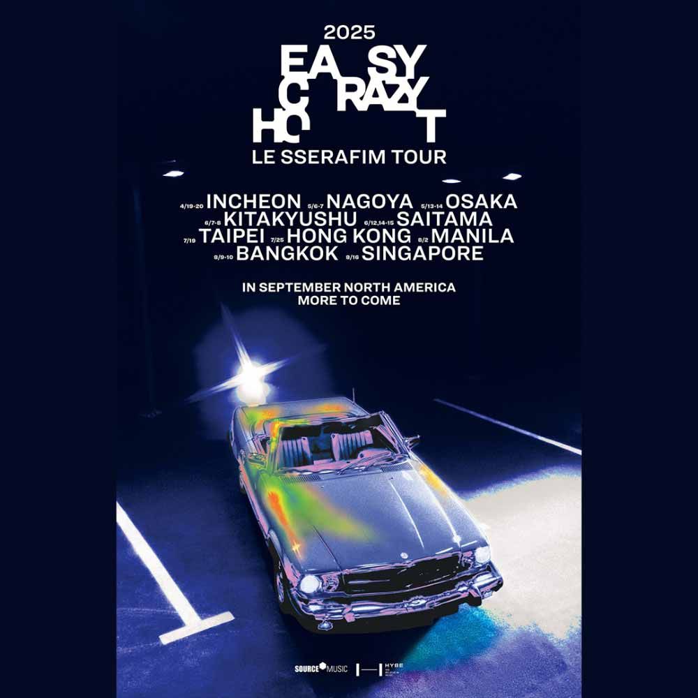 2025 LE SSERAFIM TOUR 'EASY CRAZY HOT' IN BANGKOK