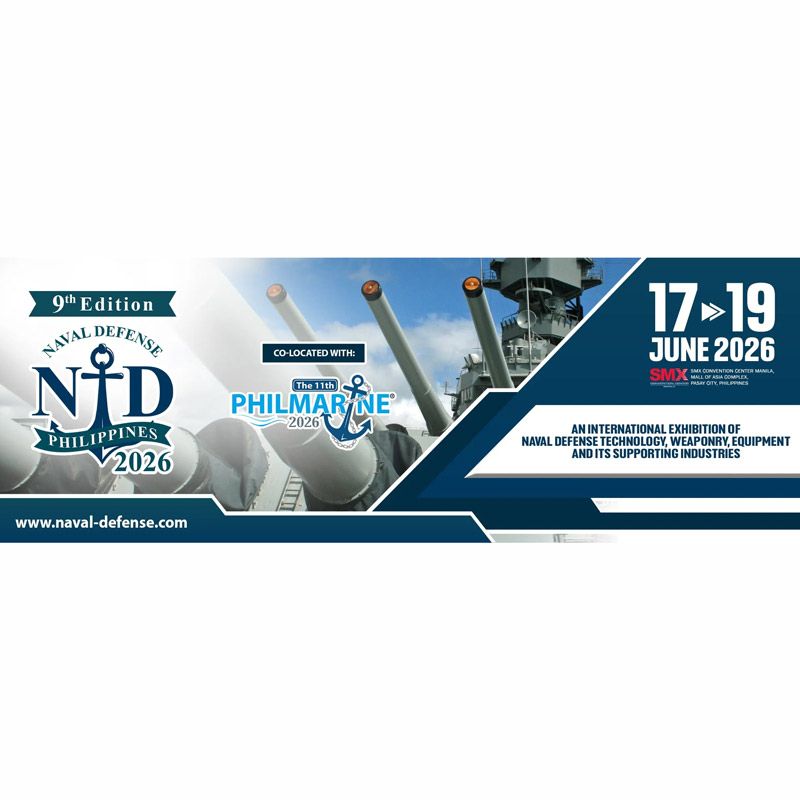 งาน Naval Defense Philippines 2026 จะจัดขึ้นระหว่างวันที่ 17–19 มิถุนายน 2026 ที่ SMX Convention Center Manila โดยเป็นเวทีสำคัญที่รวมผู้ประกอบการด้านการป้องกันประเทศทางทะเล กองทัพเรือ และผู้ผลิตอาวุธยุทโธปกรณ์ทางทะเลจากทั่วโลก งานนี้จัดควบคู่กับ PhilMarine, PhilBoating, Oil & Gas Philippines และ Offshore Wind Expo 2026 เพื่อสร้างความเชื่อมโยงระหว่างอุตสาหกรรมทางทะเล พลังงาน และการป้องกันประเทศ