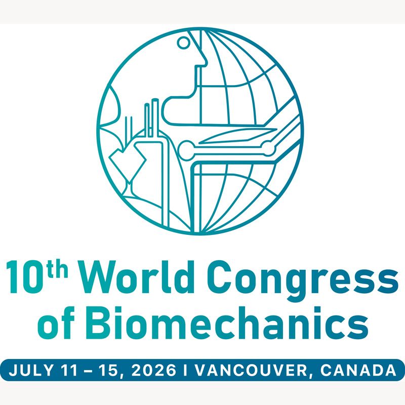 The 10th World Congress of Biomechanics (WCB 2026) will convene at the Vancouver Convention Centre from July 11–15, 2026. Organized under the World Council of Biomechanics, this congress is the premier multidisciplinary event covering all aspects of biomechanics, from fundamental science to clinical applications.