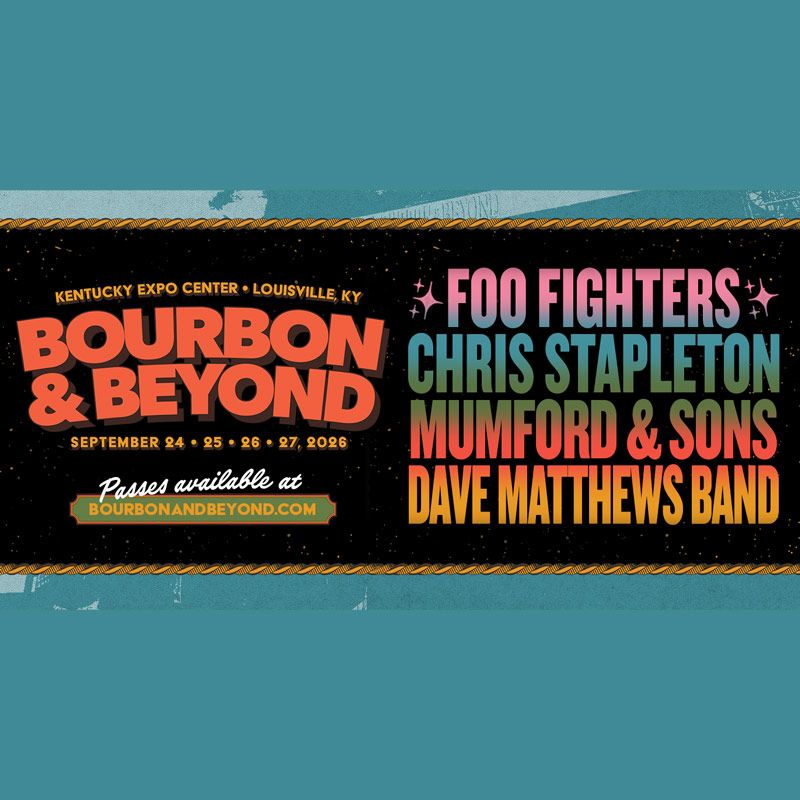 The Bourbon & Beyond 2026 festival will take place on September 24–27, 2026 at the Kentucky Exposition Center in Louisville, KY. Known as the world’s largest bourbon, food, and music festival, the eighth edition promises its biggest lineup yet.