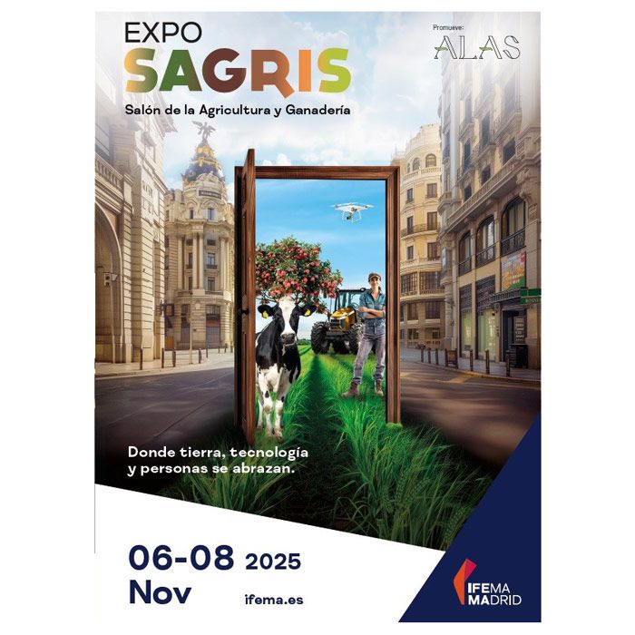 EXPO SAGRIS หรือชื่อเต็มว่า Salón de la Agricultura y la Ganadería เป็นงานแสดงสินค้าเกษตรและปศุสัตว์ระดับนานาชาติ จัดโดย IFEMA MADRID และส่งเสริมโดย ALAS โดยมุ่งเน้นการนำเสนอเทคโนโลยี นวัตกรรม และโซลูชันที่ตอบโจทย์ความท้าทายของอุตสาหกรรมเกษตรในยุโรปและทั่วโลก