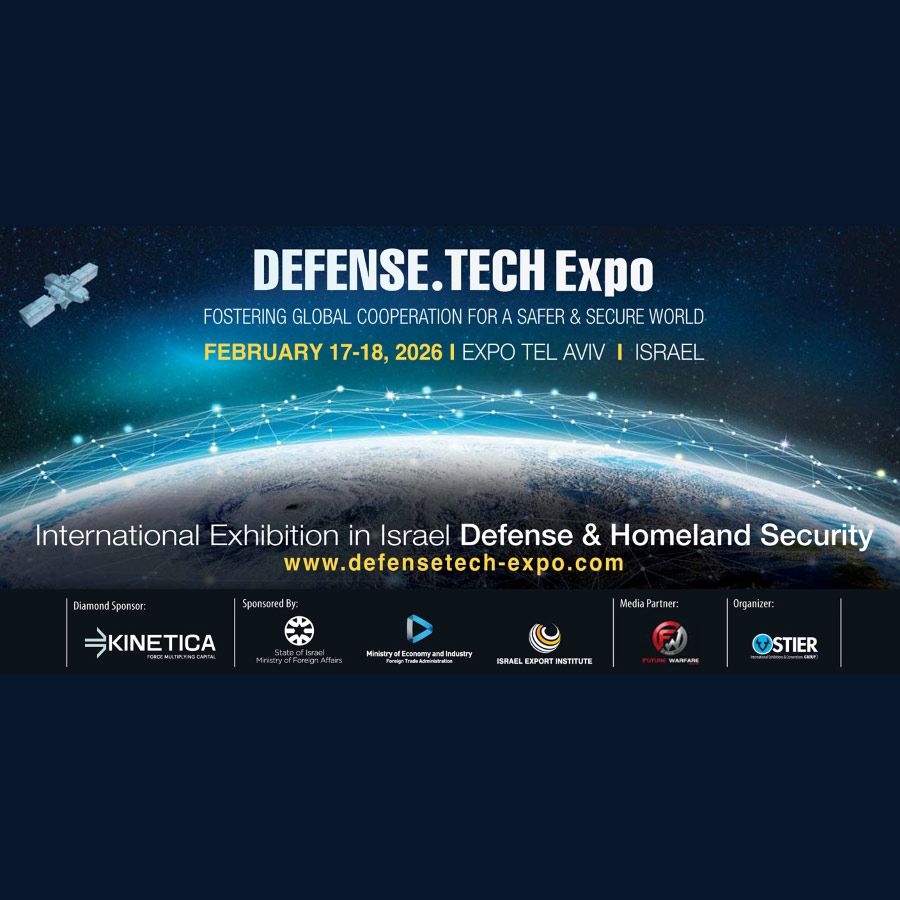 The Defense Tech Expo Israel 2026 is scheduled for February 17–18, 2026 at Expo Tel Aviv, with opening hours from 10:00–17:00. Organized by Defense.Tech IL and supported by major sponsors including Israel Aerospace Industries, the event is chaired by Brig. Gen. (Res.) Ran Kochav, former IDF Head of Israel’s Air & Missile Defense Forces.
