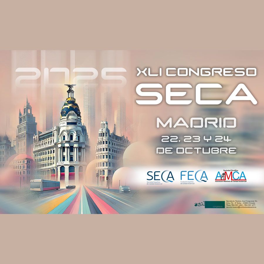 งานประชุมประจำปีครั้งที่ 41 ของสมาคมคุณภาพการดูแลสุขภาพแห่งสเปน (Sociedad Española de Calidad Asistencial – SECA) จัดร่วมกับงานประชุมครั้งที่ 2 ของสมาคมคุณภาพการดูแลสุขภาพแห่งมาดริด (AMCA) โดยมุ่งเน้นการแลกเปลี่ยนองค์ความรู้ด้านการบริหารคุณภาพในระบบสุขภาพ การเปลี่ยนผ่านสู่ระบบที่ยั่งยืน และการใช้ข้อมูลเพื่อการตัดสินใจ