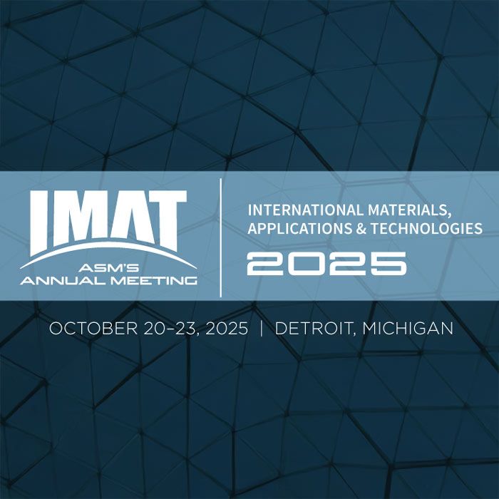 IMAT 2025 (International Materials, Applications, and Technologies)