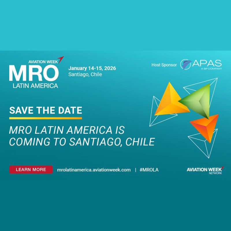 The MRO Latin America 2026 took place on January 14–15, 2026 in Santiago, Chile, serving as the region’s premier networking hub for the aviation maintenance ecosystem. Organized by Aviation Week Network, the event focused on commercial aviation MRO, connecting operators, OEMs, suppliers, and decision-makers across Latin America.