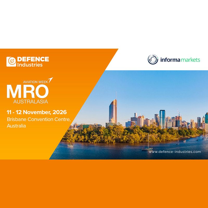 The MRO Australasia 2026 will take place on November 18–19, 2026 at the Brisbane Convention & Exhibition Centre. Organized by Aviation Week Network, it is the leading aviation aftermarket event for Australia and New Zealand, connecting the regional aviation ecosystem with global suppliers and innovators.