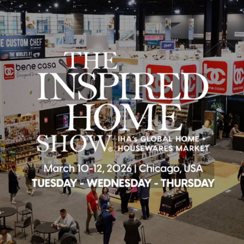 The Inspired Home Show 2026 will take place on March 10–12, 2026 at McCormick Place in Chicago. Organized by the International Housewares Association (IHA), it is the largest housewares trade show in North America, connecting buyers, sellers, and innovators from over 120 countries.