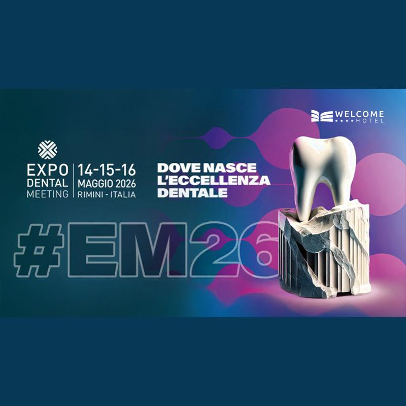 The Expodental Meeting 2026 will take place from May 14–16, 2026 at the Rimini Expo Centre, Italy. Organized by PROMUNIDI Srl and supported by leading dental associations, it is Italy’s premier event for dentistry, dental technology, and oral care.