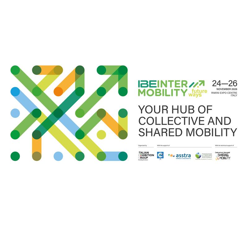 The IBE Intermobility Future Ways 2026 will take place from November 24–26, 2026 at the Rimini Expo Centre, Italy. Organized as a biennial event, it serves as a strategic hub for collective and shared mobility, where long-distance travel meets local public transport. The fair brings together manufacturers, institutions, operators, administrators, policy makers, and digital innovators, offering a forward-looking vision for sustainable mobility.