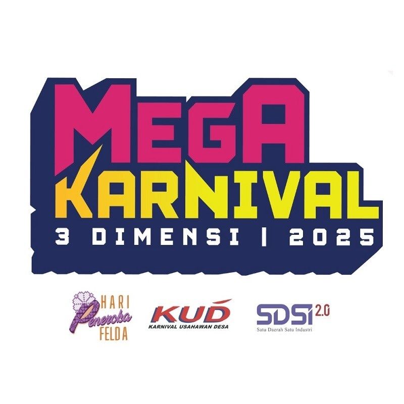 Mega Karnival 3 Dimensi is a mega event organized by FELDA that brings together three major national programs in one big platform.