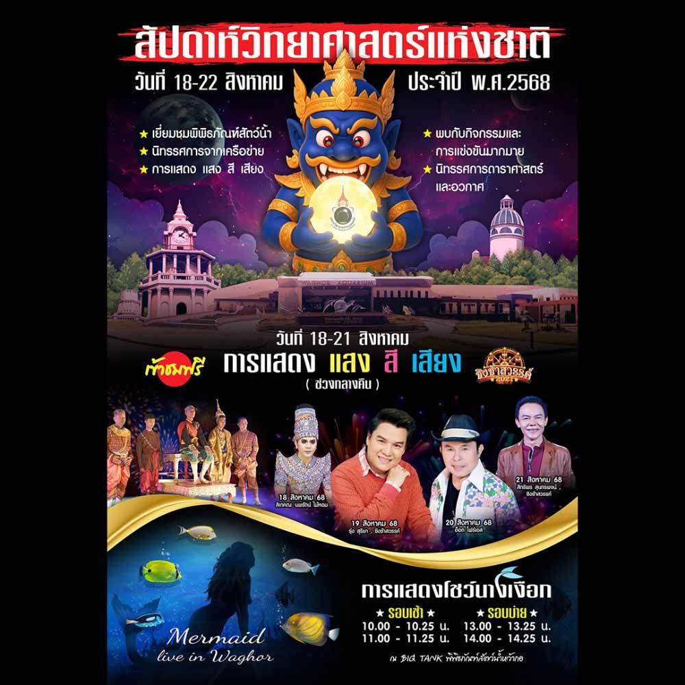 สัปดาห์วิทยาศาสตร์แห่งชาติ ประจำปี พ.ศ. 2568