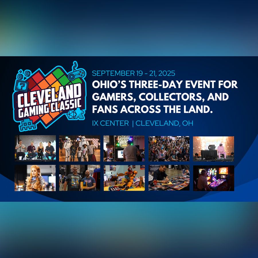The Cleveland Gaming Classic is Ohio's largest gaming convention, offering a three-day extravaganza for gamers, collectors, cosplayers, and fans of all ages. Held at the I-X Center in Cleveland
