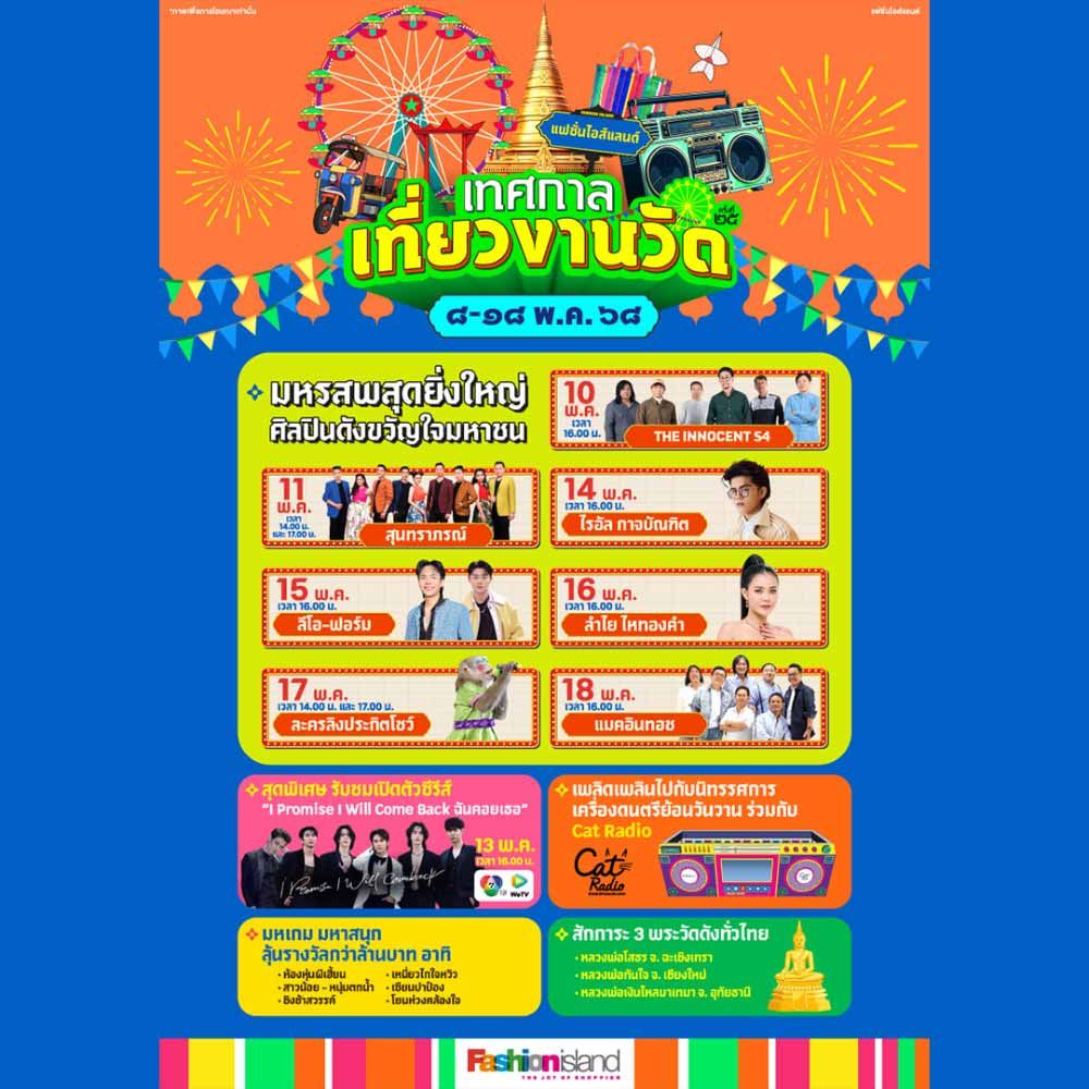 เทศกาลเที่ยวงานวัดแฟชั่นไอส์แลนด์ ครั้งที่ 25