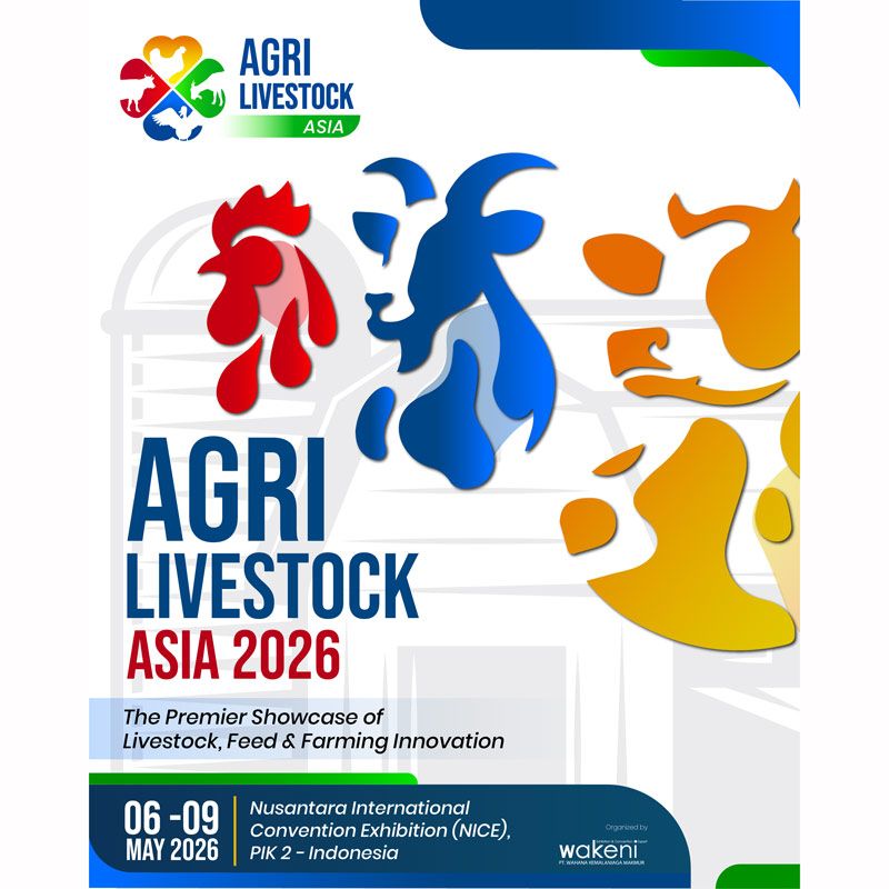 AgriLivestock Asia 2026 will be held from 6–9 May 2026 at the Nusantara International Convention Exhibition (NICE), Jakarta, Indonesia. It is Southeast Asia’s premier international B2B event for livestock, feed, and farming technologies, connecting industry leaders, farmers, veterinarians, and policymakers.