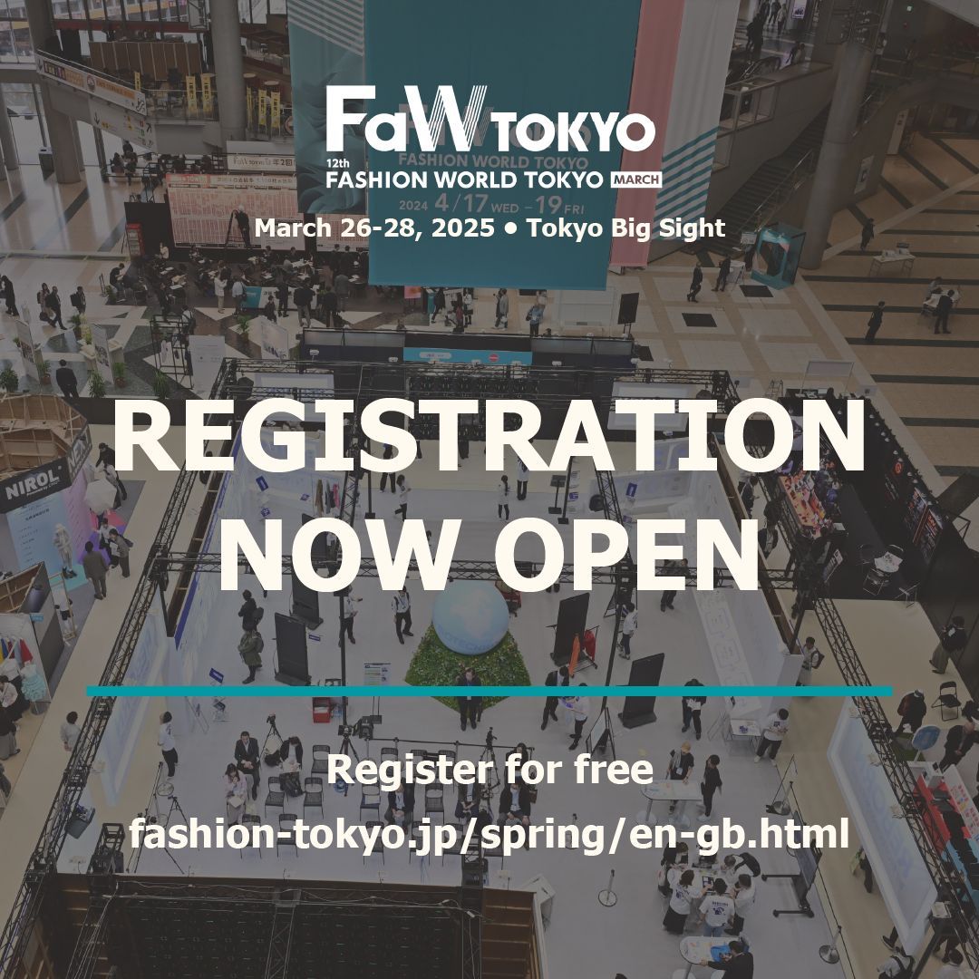 งาน FASHION WORLD TOKYO 2025 เป็นงานแสดงสินค้าด้านแฟชั่นที่ใหญ่ที่สุดในญี่ปุ่น จัดขึ้นปีละสองครั้งในฤดูใบไม้ผลิและฤดูใบไม้ร่วง งานนี้รวบรวมผู้แสดงสินค้ากว่า 550 รายจาก 20 ประเทศ ครอบคลุมทุกด้านของอุตสาหกรรมแฟชั่น ตั้งแต่แบรนด์และนักออกแบบไปจนถึงสิ่งทอ กระเป๋า รองเท้า เครื่องประดับ และโรงงานผลิต (OEM/ODM)