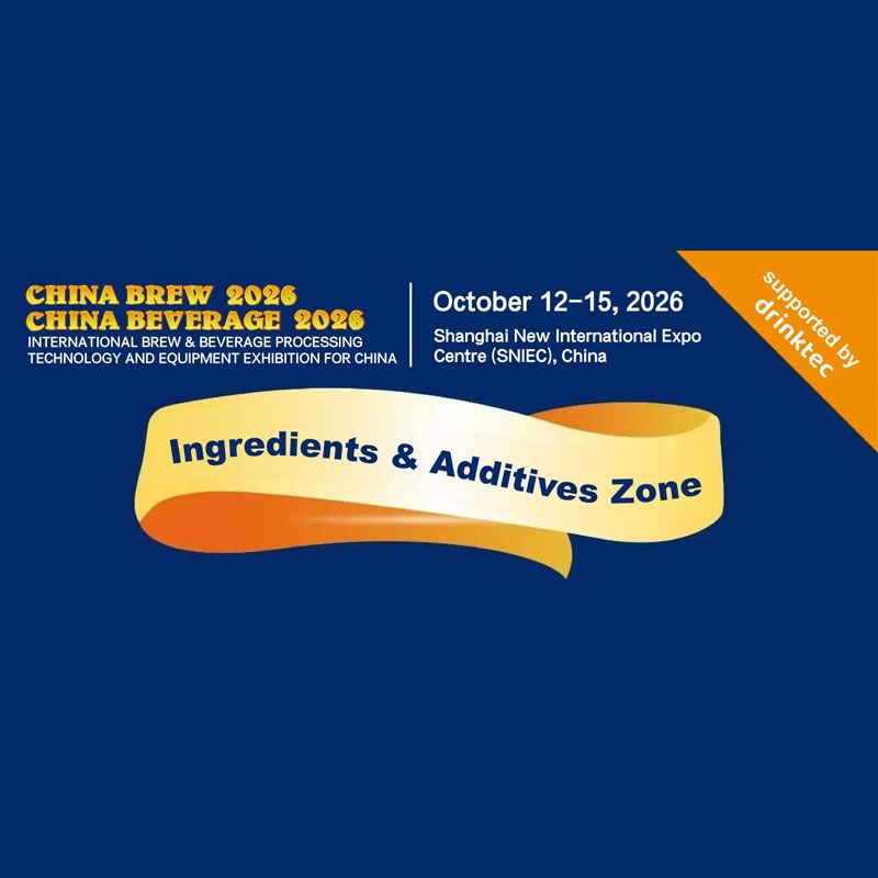 งาน China Brew and China Beverage (CBB) 2026 เป็นงานแสดงสินค้าและเทคโนโลยีด้านการผลิตเครื่องดื่มและอาหารเหลวที่ใหญ่ที่สุดในเอเชีย จัดขึ้นระหว่างวันที่ 12–15 ตุลาคม 2026 ณ Shanghai New International Expo Centre