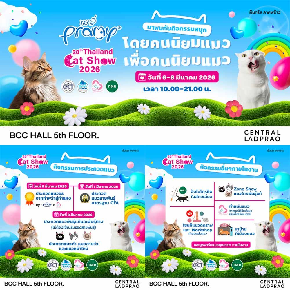 28th Thailand Cat Show 2026