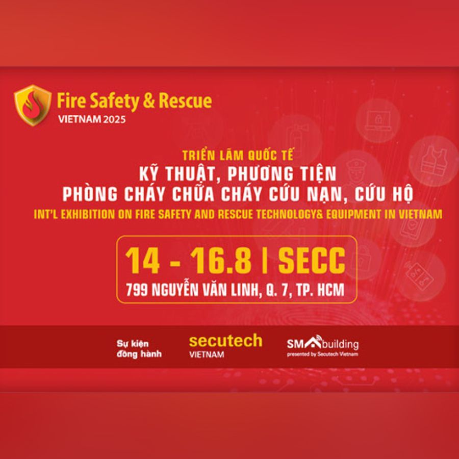 FIRE SAFETY & RESCUE VIETNAM 2025 is Vietnam’s leading international exhibition dedicated to fire protection, rescue technology