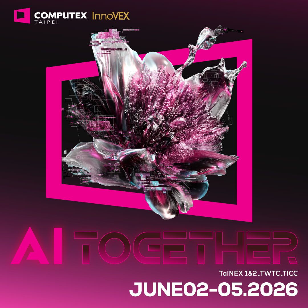COMPUTEX 2026 will be held from June 2–5, 2026 at the Taipei Nangang Exhibition Center Halls 1 & 2, TWTC, and TICC, Taipei, Taiwan. The main theme is “AI Together,” focusing on AI & Computing, Robotics & Mobility, and Next-Gen Tech. It is Asia’s largest and most influential technology trade show, attracting over 1,400 exhibitors from 34 countries.