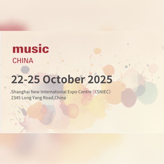 Music China is now a UFI (Union of international Fairs) approved international event. This is undoubtedly an international recognition of Music China's outstanding status and wide influence in the global musical instrument industry. This certification not only demonstrates the excellent quality of Music China as a world-class exhibition, but also means that it will provide global exhibitors and visitors with a higher standard and higher quality communication and cooperation platform.  Music China 2025  22 - 25 October 2025 Shanghai New International Expo Centre