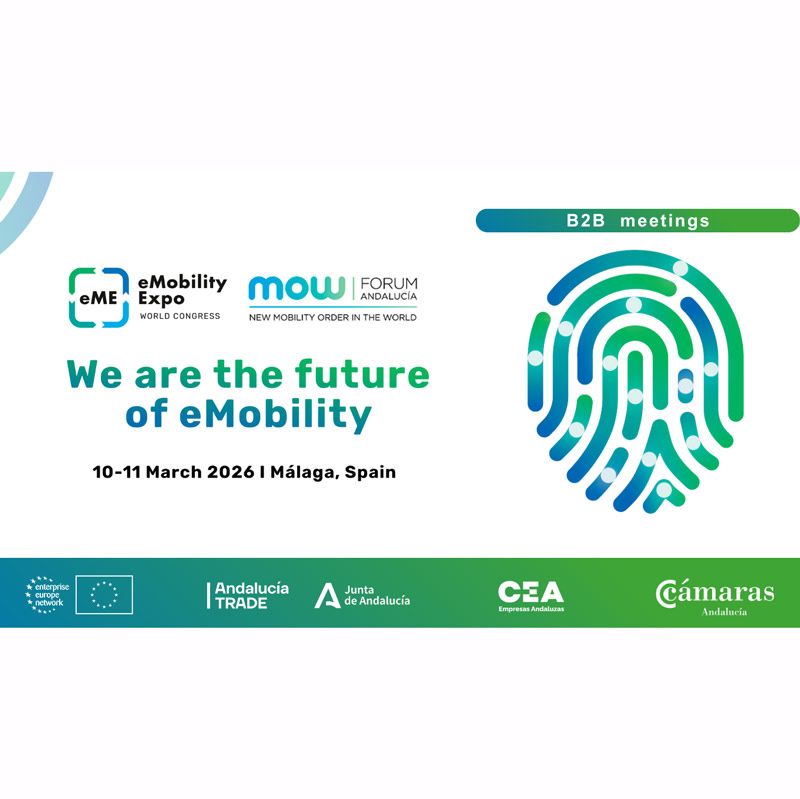 The eMobility Expo World Congress 2026 will be held on March 10–11, 2026 at FYCMA – Málaga Trade Fair and Congress Centre, Spain. It is Europe’s largest sustainable mobility event, gathering over 6,000 professionals, 200+ exhibitors, and 370 international speakers. Key themes include electrification, connectivity, autonomy, and public policies for clean transport.