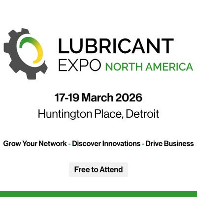 Lubricant Expo North America 2026 will be held from March 17–19, 2026 at Huntington Place, Detroit, Michigan. It is recognized as the largest trade fair and conference dedicated to lubricants and related products in North America, bringing together 125+ exhibitors, 80+ expert speakers, and attendees from over 80 countries.