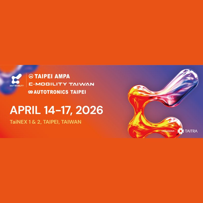 AUTOTRONICS TAIPEI 2026 will be held from April 14–17, 2026 at the Taipei Nangang Exhibition Center. As Asia’s leading trade fair for automotive electronics and intelligent mobility solutions,