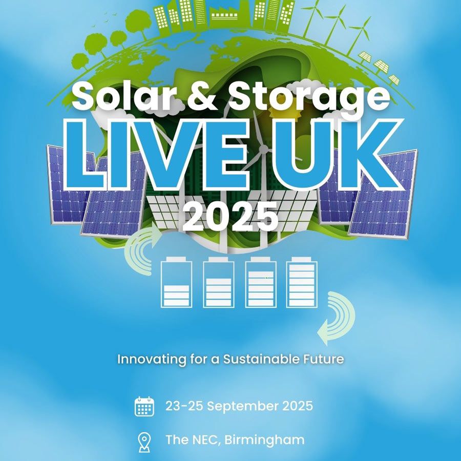 Solar & Storage Live UK 2025 Solar & Storage Live UK 2025 the UK’s largest solar and energy storage exhibition, showcases global market leading and innovative solar and energy storage solutions and complementary technologies for Residential, Commercial & Large-Scale Utility projects.