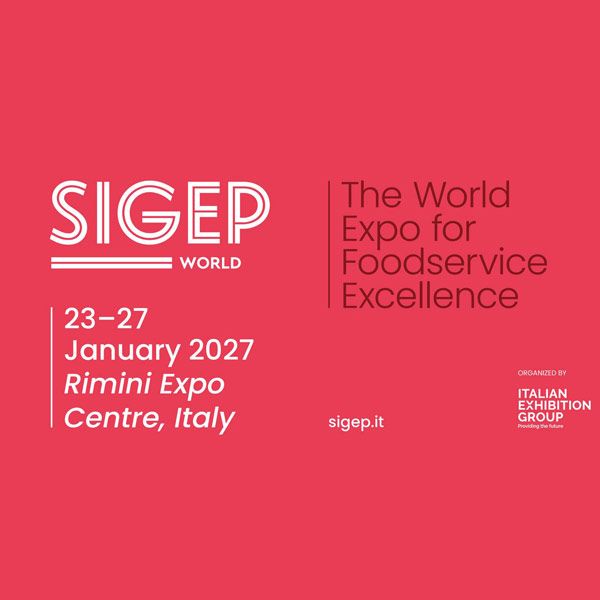 The SIGEP World 2027 will take place from January 23–27, 2027 at the Rimini Expo Centre, Italy. Organized by Italian Exhibition Group (IEG), it is the world’s leading trade show for gelato, pastry, bakery, coffee, and pizza, serving as the first major event of the year for the global foodservice industry.