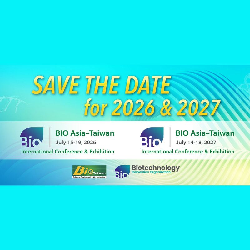 The BIO Asia–Taiwan 2027 International Conference & Exhibition will be held from July 14–18, 2027 at the Taipei Nangang Exhibition Center (TaiNEX 1 & 2). Jointly organized by BIO (Biotechnology Innovation Organization, USA) and Taiwan BIO, the event has become a major hub for the global biotech and pharmaceutical industries.
