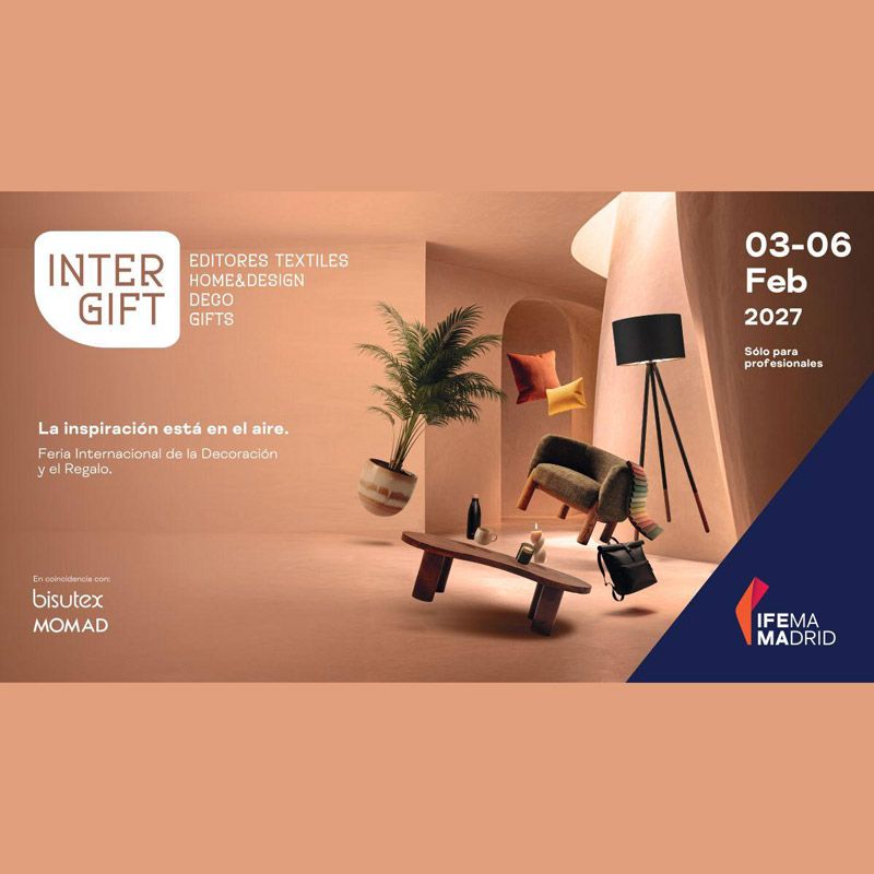 The Intergift 2027 – International Gift & Decoration Fair is the 88th edition of Spain’s most important event for the decoration and gift sector.