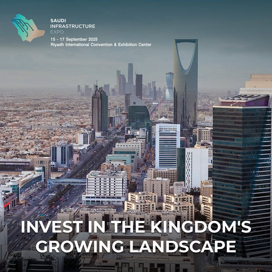 Saudi Infrastructure Expo supports the booming infrastructure market of Saudi Arabia.