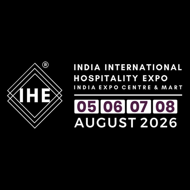The India International Hospitality Expo (IHE) 2026 will take place from August 5–8, 2026 at the India Expo Centre & Mart, Greater Noida, Delhi NCR. Recognized as India’s flagship hospitality and F&B trade fair, it brings together over 1,000 exhibiting brands from 16+ countries, making it a premier platform for hoteliers, restaurateurs, caterers, and hospitality innovators.