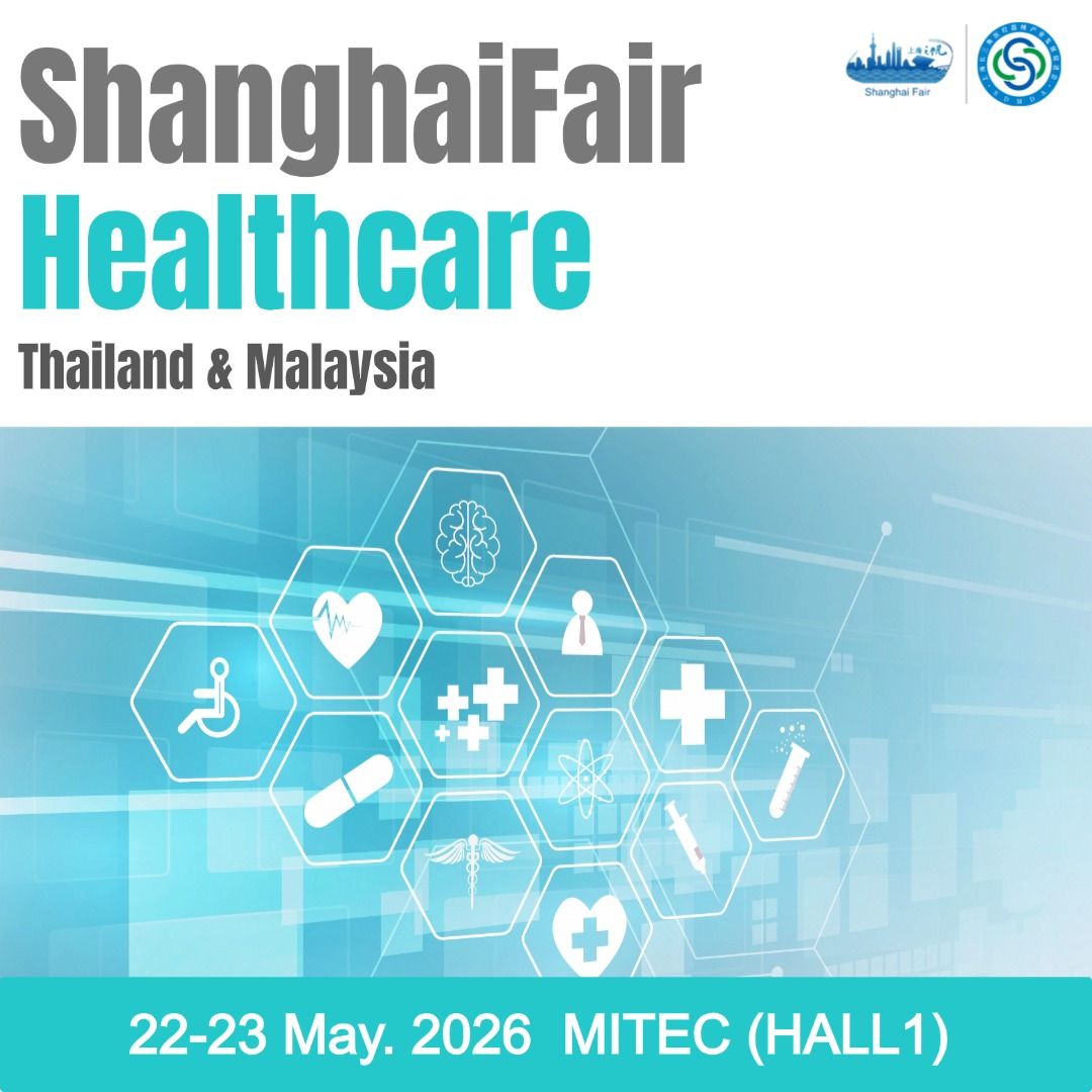 The Shanghai Fair Healthcare Malaysia 2026 will be held on May 22–23, 2026 at Hall 1, MITEC, Kuala Lumpur. As part of the long-running Shanghai Fair series, this edition focuses on healthcare and medical technology.