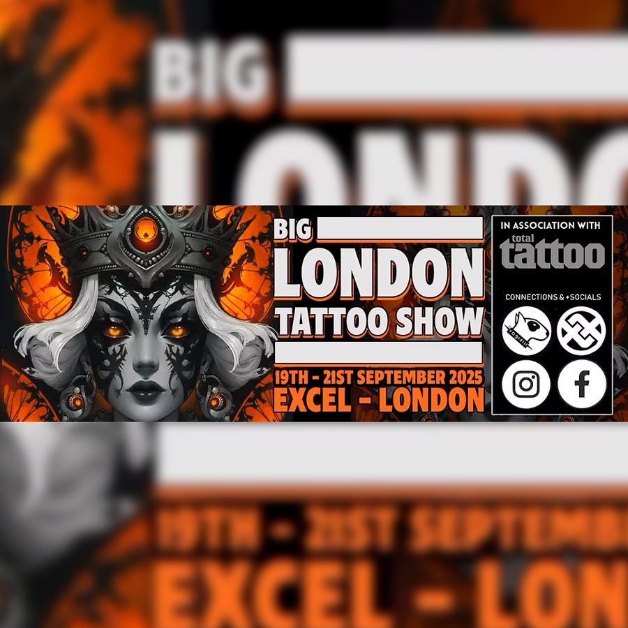 Big London Tattoo Show 2025 The Big London Tattoo Show returns for the 4th year after an amazing run of debut editions which saw packed crowds, amazing tattoos and an electric, fun and friendly atmosphere.